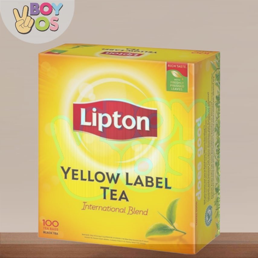 Lipton Yellow Label - Black Tea 100s | Shopee Malaysia