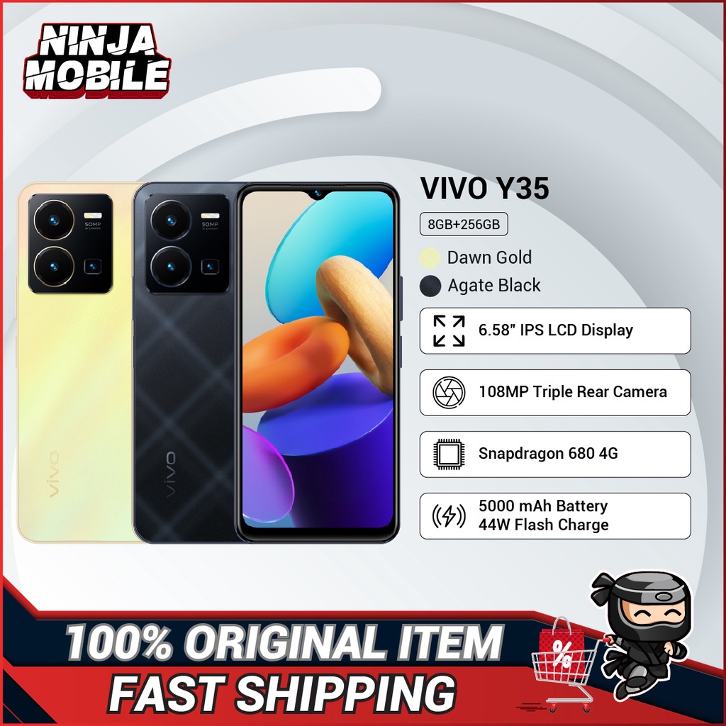 VIVO Y35 4G LTE/V2205 (8GB/256GB) Original 1 Year VIVO Malaysia ...
