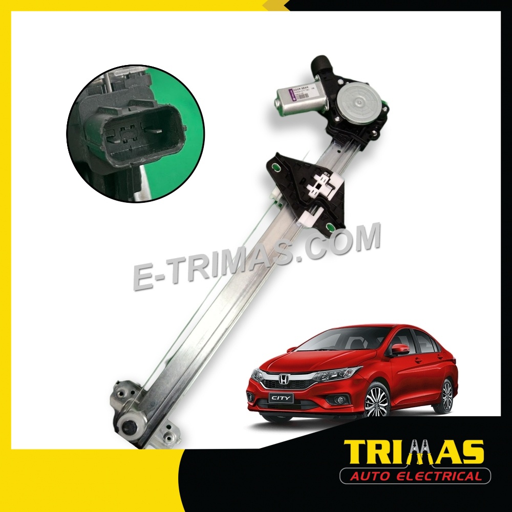 TRIMAS Honda City TMO 2009 2013 Power Window Regulator Door Gear