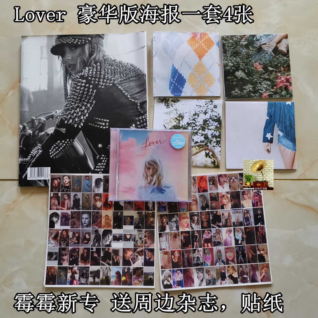 Original Imported Ready Stock Taylor Swift Lover Album CD Free Target ...