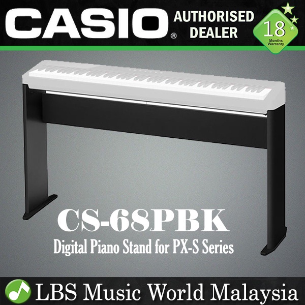Casio CS-68PBK Privia Stand Black For PX-S Series Digital Piano ...