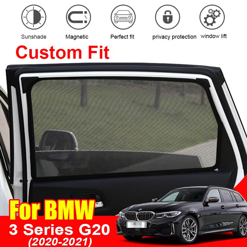 For 2020-2024 BMW 320i /3 Series G20 320i Magnetic Car Side Window Sun ...