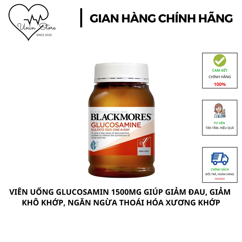 Supplement BLACKMORES GLUCOSAMIN SULFATE 1500 Shopee Malaysia
