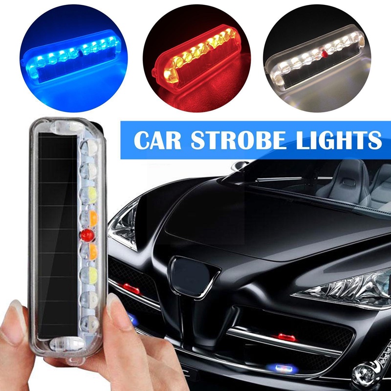 New LED solar decorative strobe light Bicycle and motorcycle electric