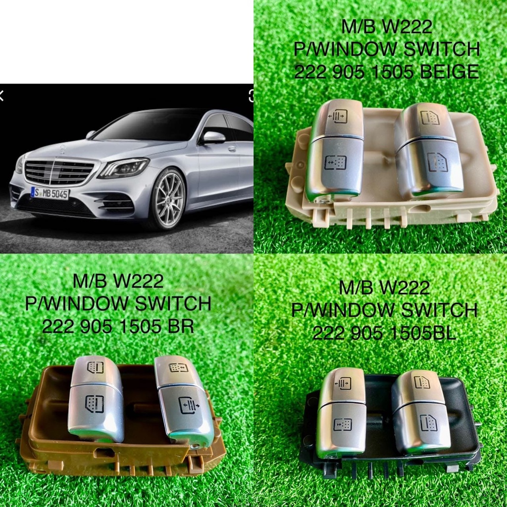 MERCEDES BENZ W222 S300 POWER WINDOW SWITCH REAR | Shopee Malaysia
