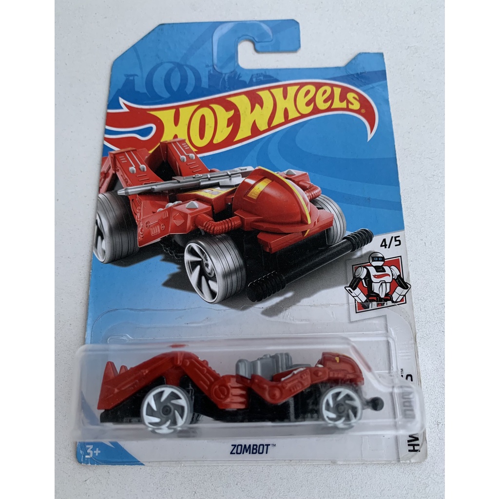 Hot Wheels Zombot Car (Treasure Hunt) Shopee Malaysia