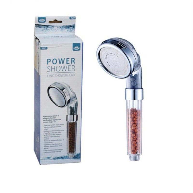 *SH1138 Bathroom Powerful Energy Water Saving Filter Shower Head (1unit ...
