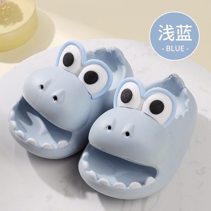 Cute Dinosaur Slippers Home Non Slip Platform Slippers Men s Eva Toe Box for Outdoors Sandals Crocodile Slippers Outer Wear Shopee Malaysia