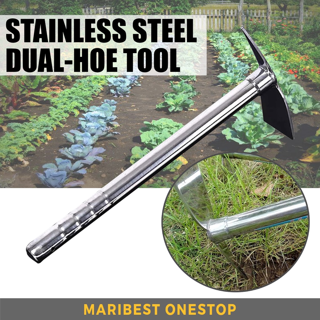 Stainless Steel Hoe Soil Hoe Flower Hoe Weeding Tool Small Hoe
