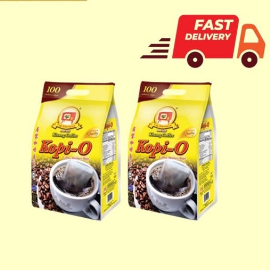 Kluang Black Coffee Cap Televisyen KopiO Kosong Eco Pack (100 sachets