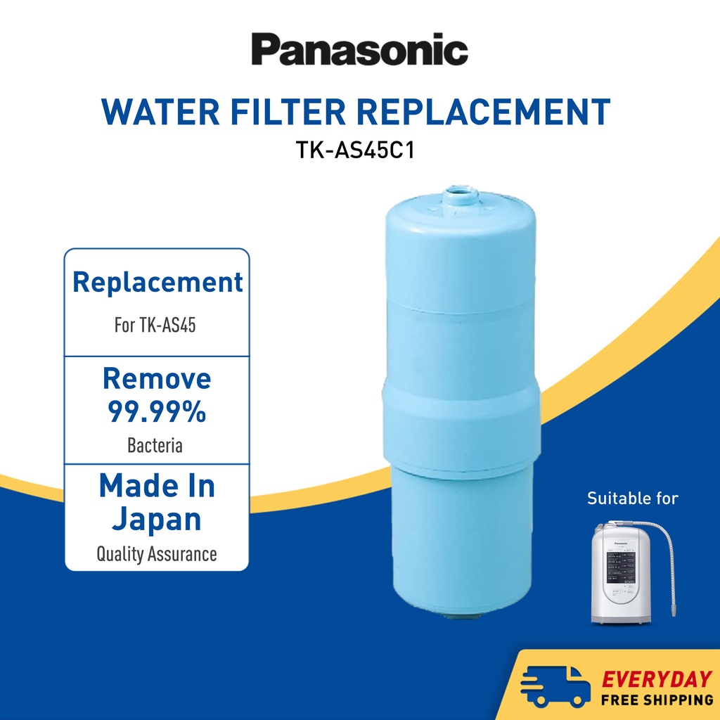 PANASONIC TKAS45C1 Water Filter Replacement Cartridge For Alkaline