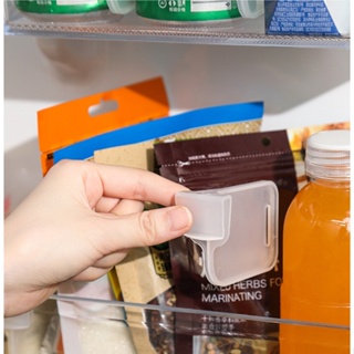 1pc Refrigerator Side Storage Box Organizer, Kitchen Fridge Door