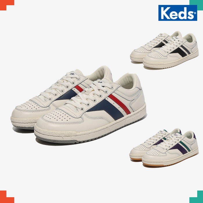 Keds Skyhawk Lo Leather Sneakers Uni Sex 3 Colors Shopee Malaysia 3637