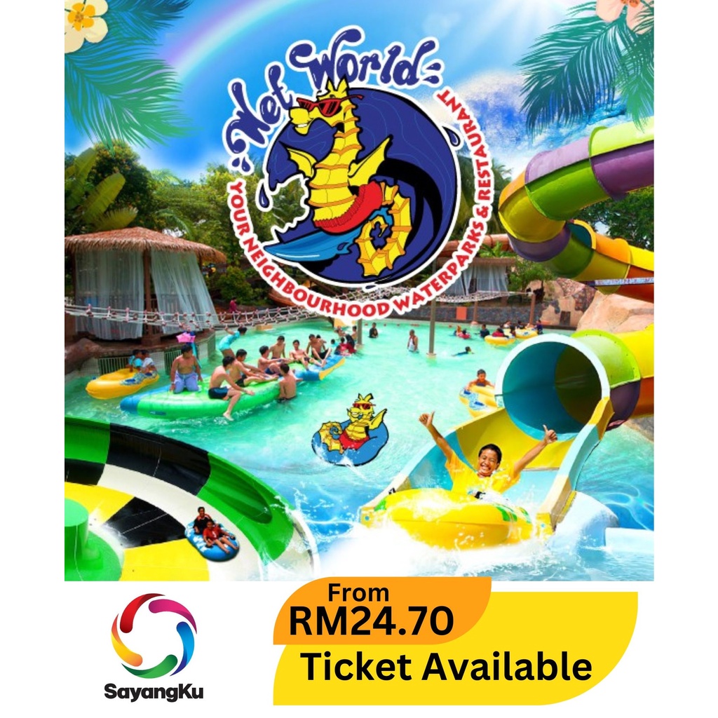 Wet World Water Park Shah Alam | Shopee Malaysia