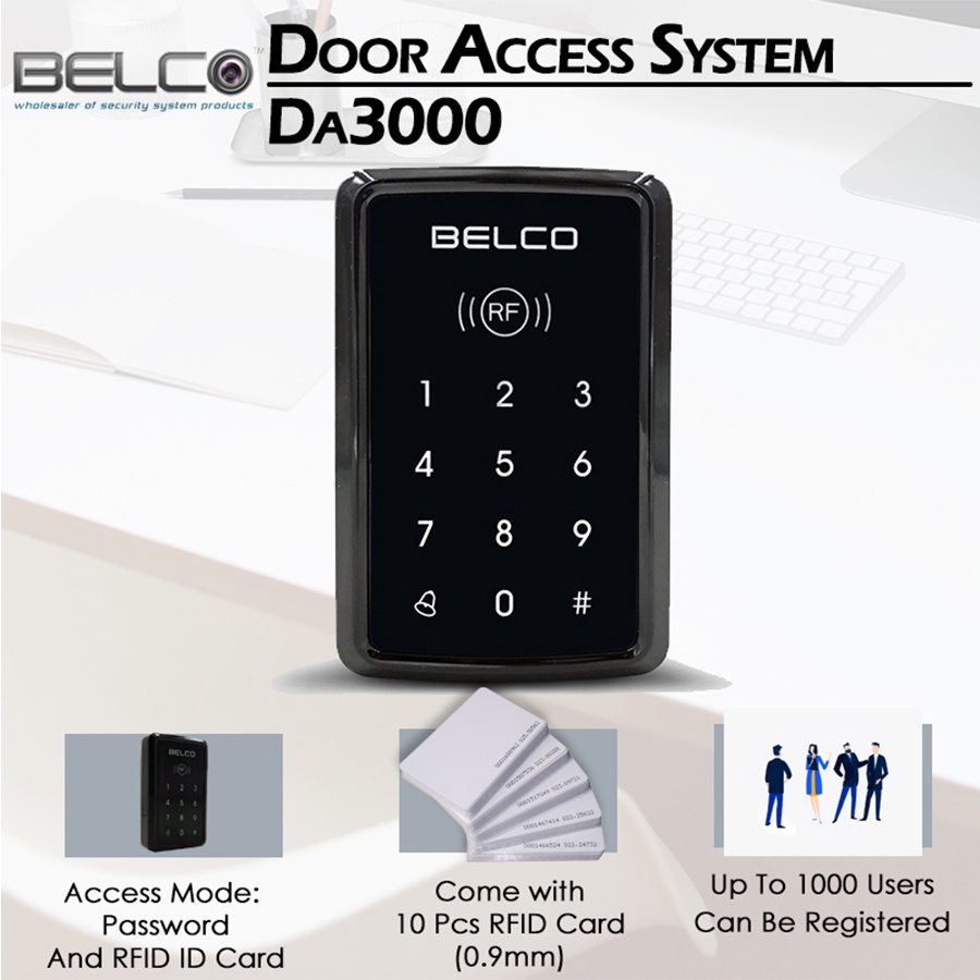 BELCO Door Access Card Reader DA3000 Belco Door Access System Belco