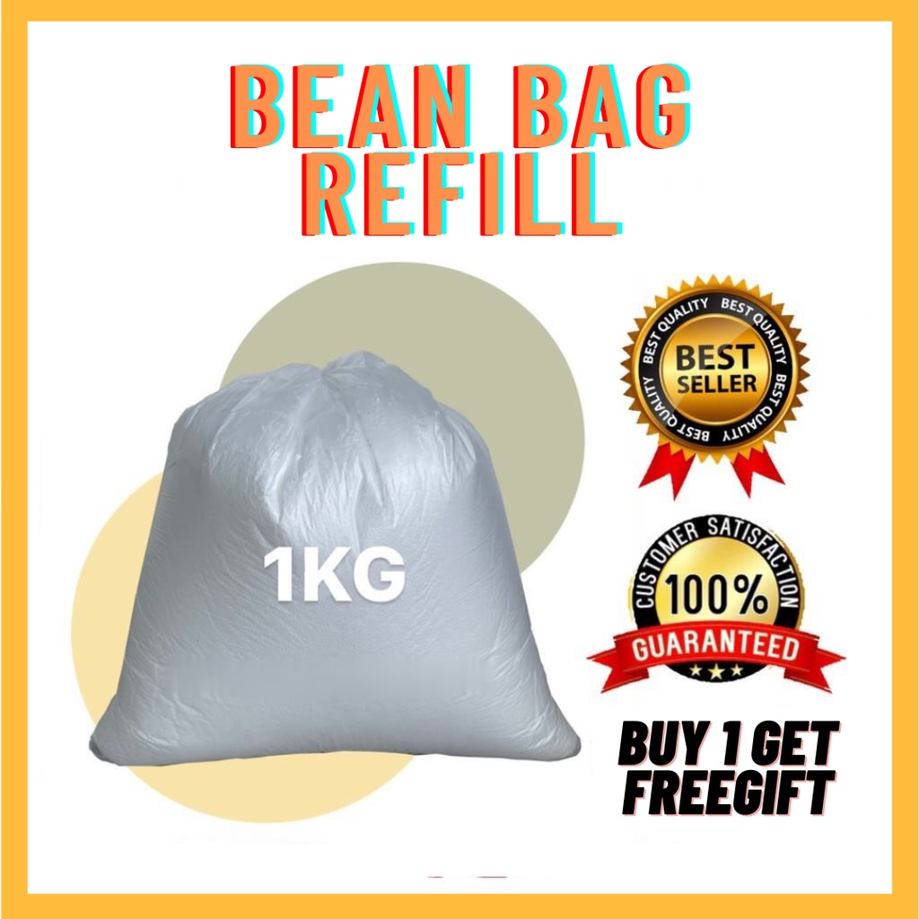 Isi Bean Bag Refill Filling Filler Beads 1kg Polyfoam Ball Kabus