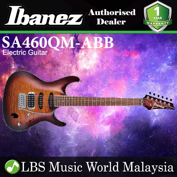 Ibanez SA460QM-ABB Standard Maple Top Electric Guitar Antique