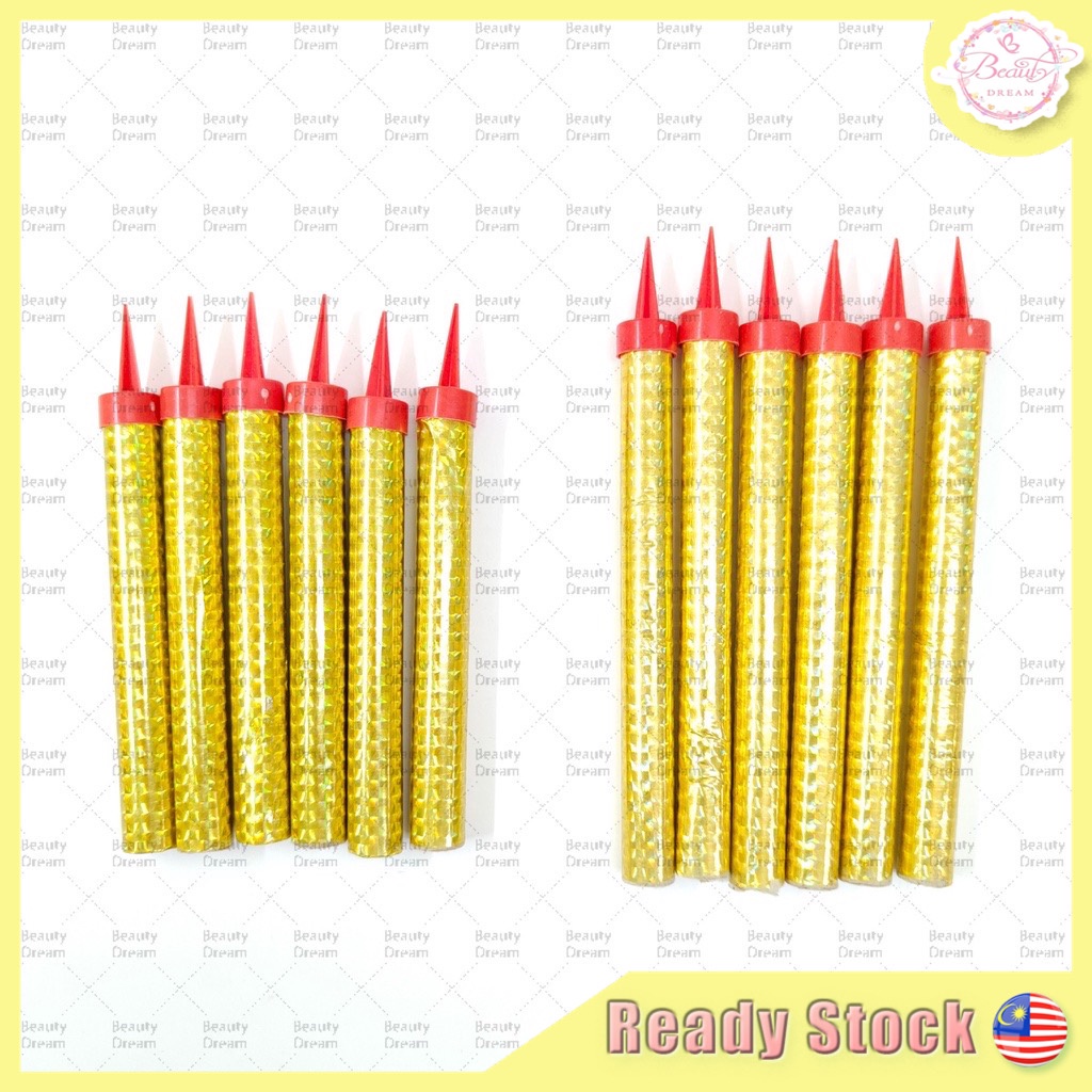 ⚡️Ready Stock⚡️6Pcs Birthday Candle Firework Fire Candle Sparkle Lilin
