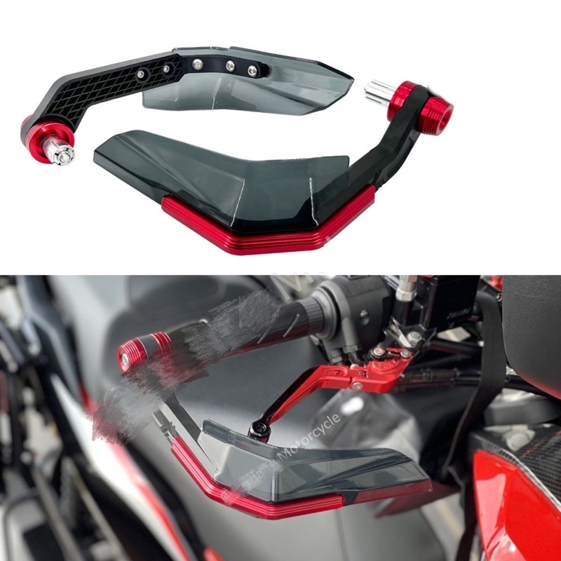Universal Motorcycle Hand Guard Lever Throttle Cover Handguard Handle ...