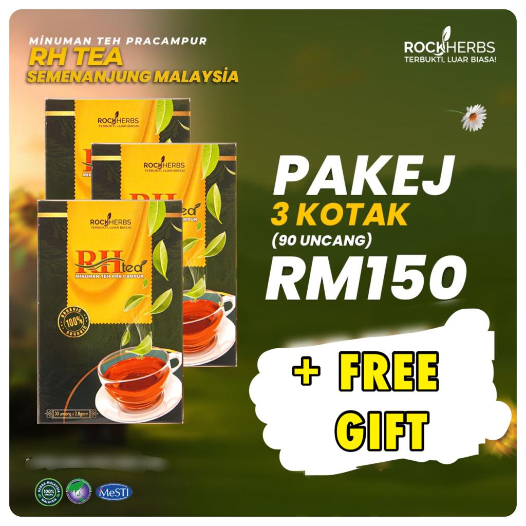 3 KOTAK RH TEA ORIGINAL | Shopee Malaysia