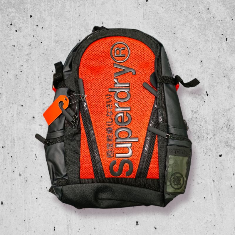 Superdry sonic outlet tarp backpack