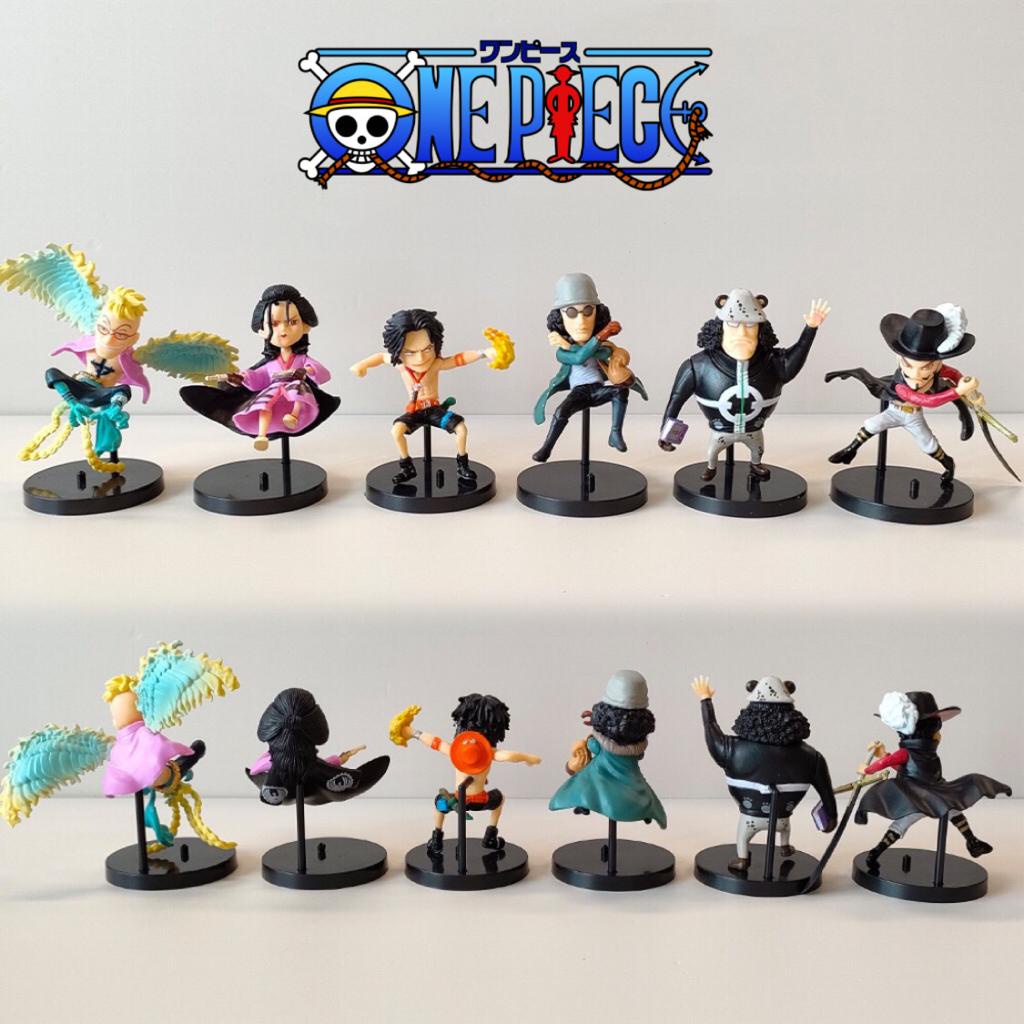 One Piece Marco Dracule Mihawk Bartholomew Kuma Portgas D. Ace Kuzan ...