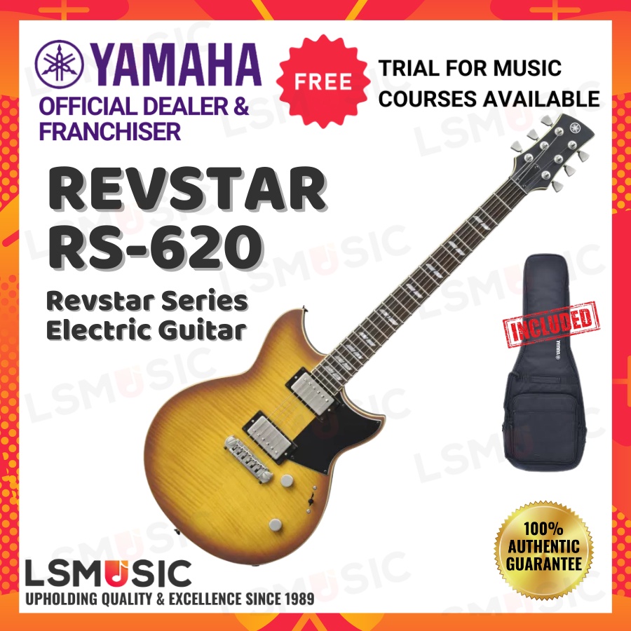 Yamaha Revstar RS620 Electric Guitar ( RS 620 / RS-620 ) Music ...