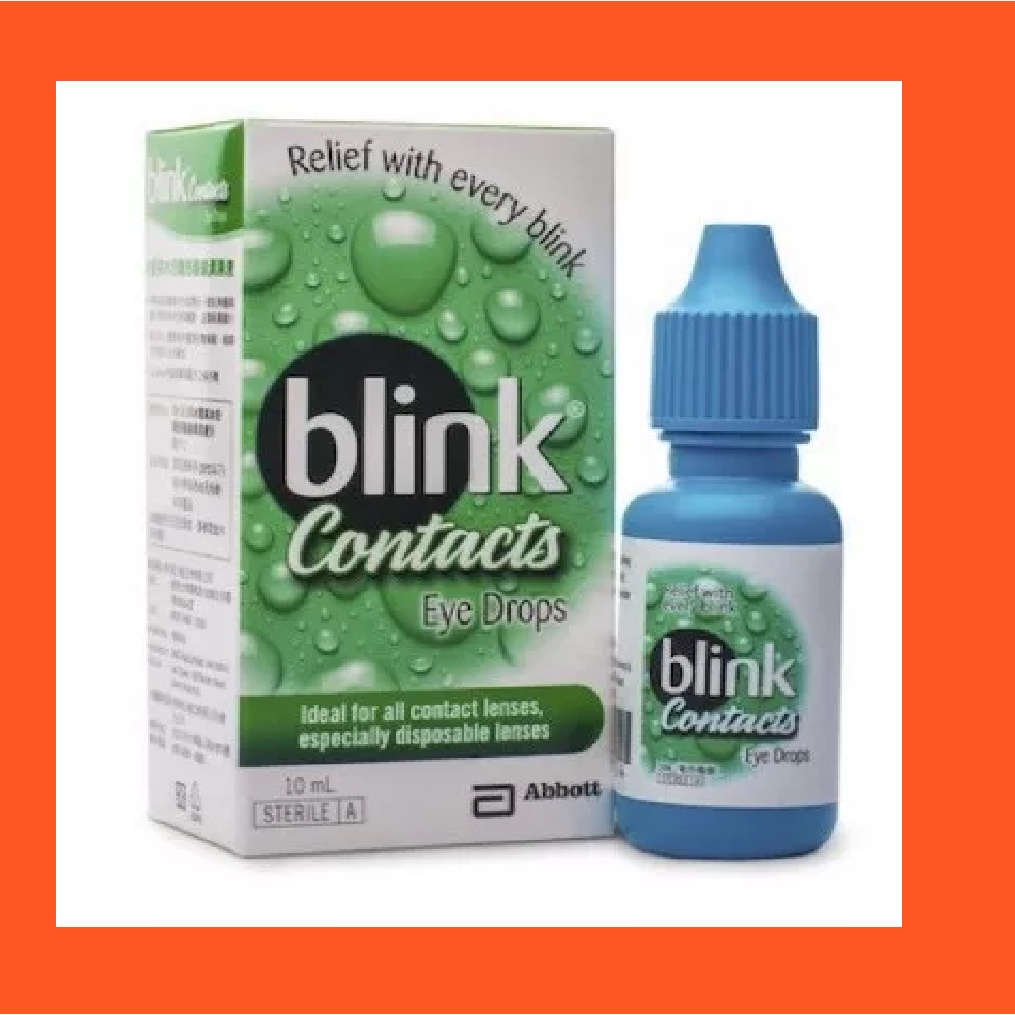 BLINK CONTACTS EYE DROPS 10ML (Exp 5/2025) Shopee Malaysia