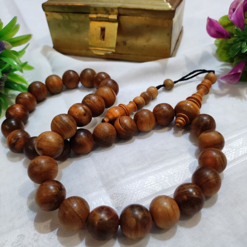 Raja kayu Tasbih Raja Kayu PREMIUM Limited Edition 33 BIJI Size BESAR ...