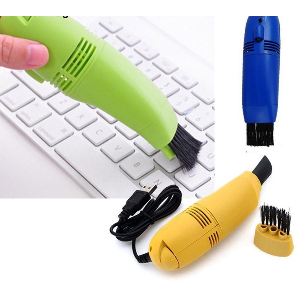 Mini USB Vacuum Keyboard Cleaner Brush Dust Collector Computer Clean