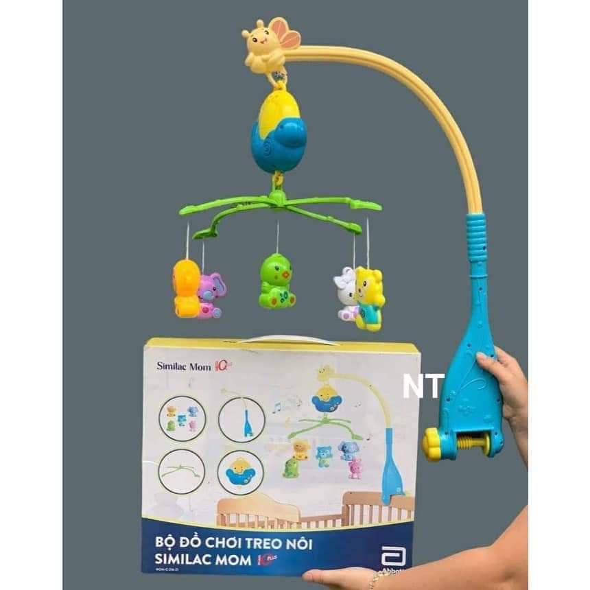 Crib Hanging Toy Set, SelfRotating Crib Bracket For Music Playback And