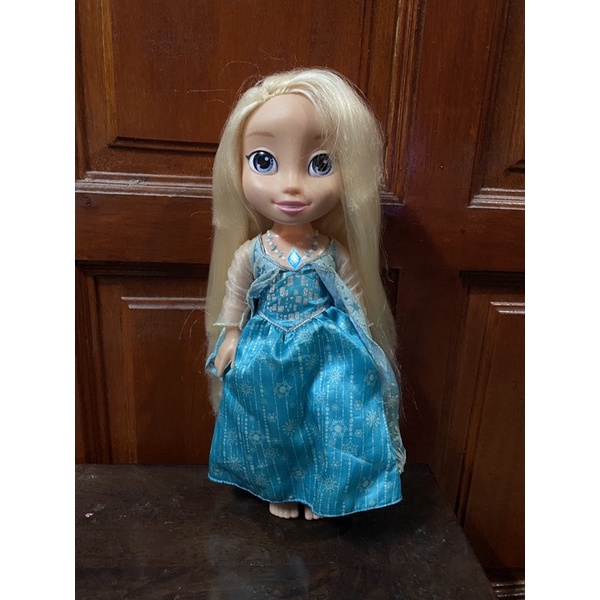 original preloved animator elsa singing doll disney | Shopee Malaysia