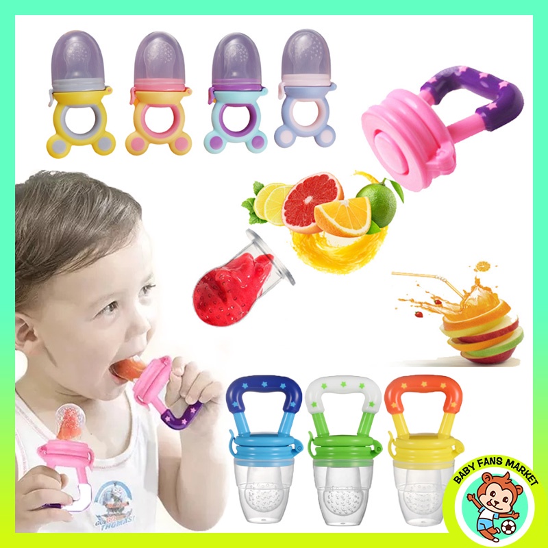 Baby Nipple Feeder Silicone Pacifier Vegetables Fruits Food Feeder ...