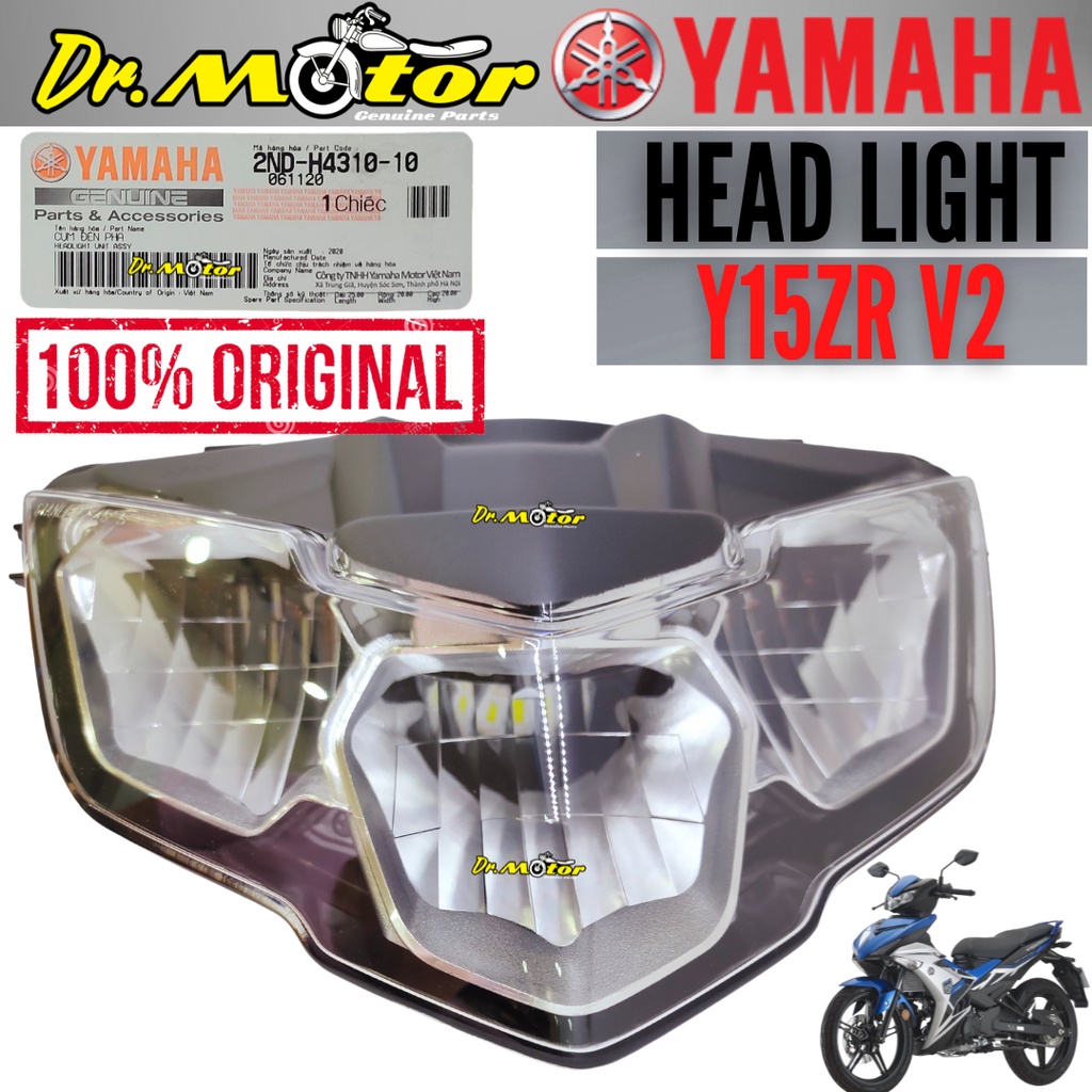 Y15ZR V2 Y15 LC135 V8 FI LCV8 Headlamp HEADLIGHT HEAD LAMP LIGHT LAMPU ...