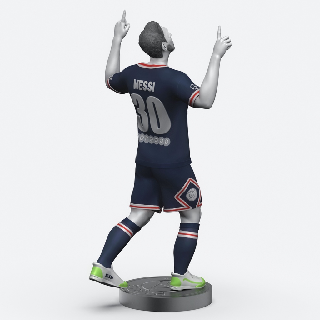 [3d Printing Service] Lionel Messi Celebrate Model Made of Resin - 20 ...