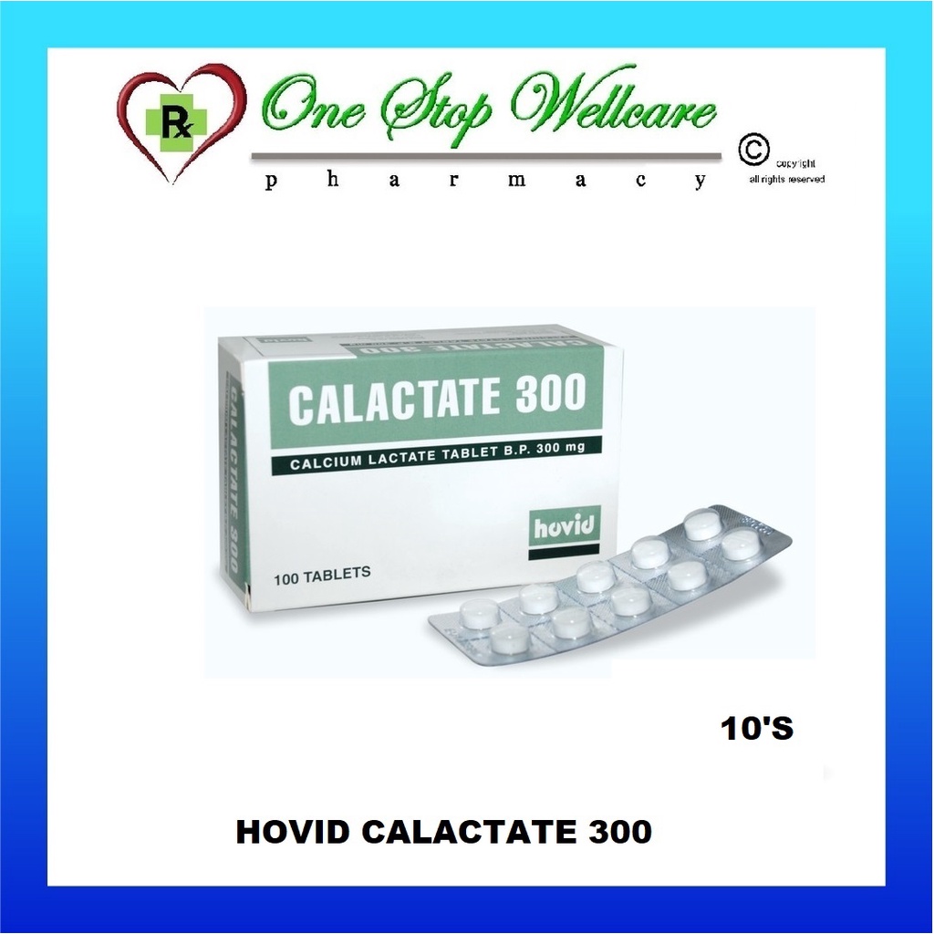 HOVID CALACTATE 300MG 10'S (EXP:04/2028) | Shopee Malaysia