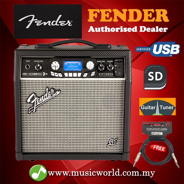 Fender g dec deals 15