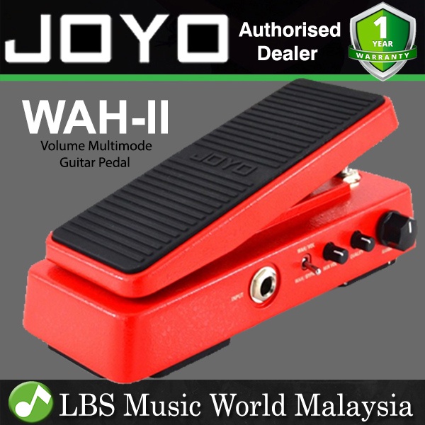 Joyo WAH-II Multifunction Wah and Volume Multimode Guitar Pedal (WAH II ...