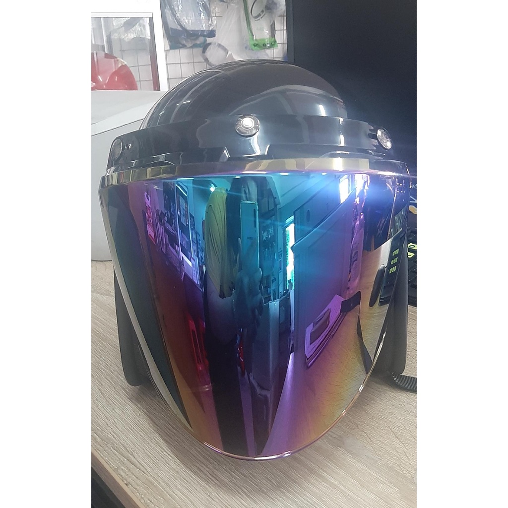 Black Rainbow Visor With Embroidered Rectangle Design | 100% Cotton, Velcro Closure, Pride Accessory - View #9