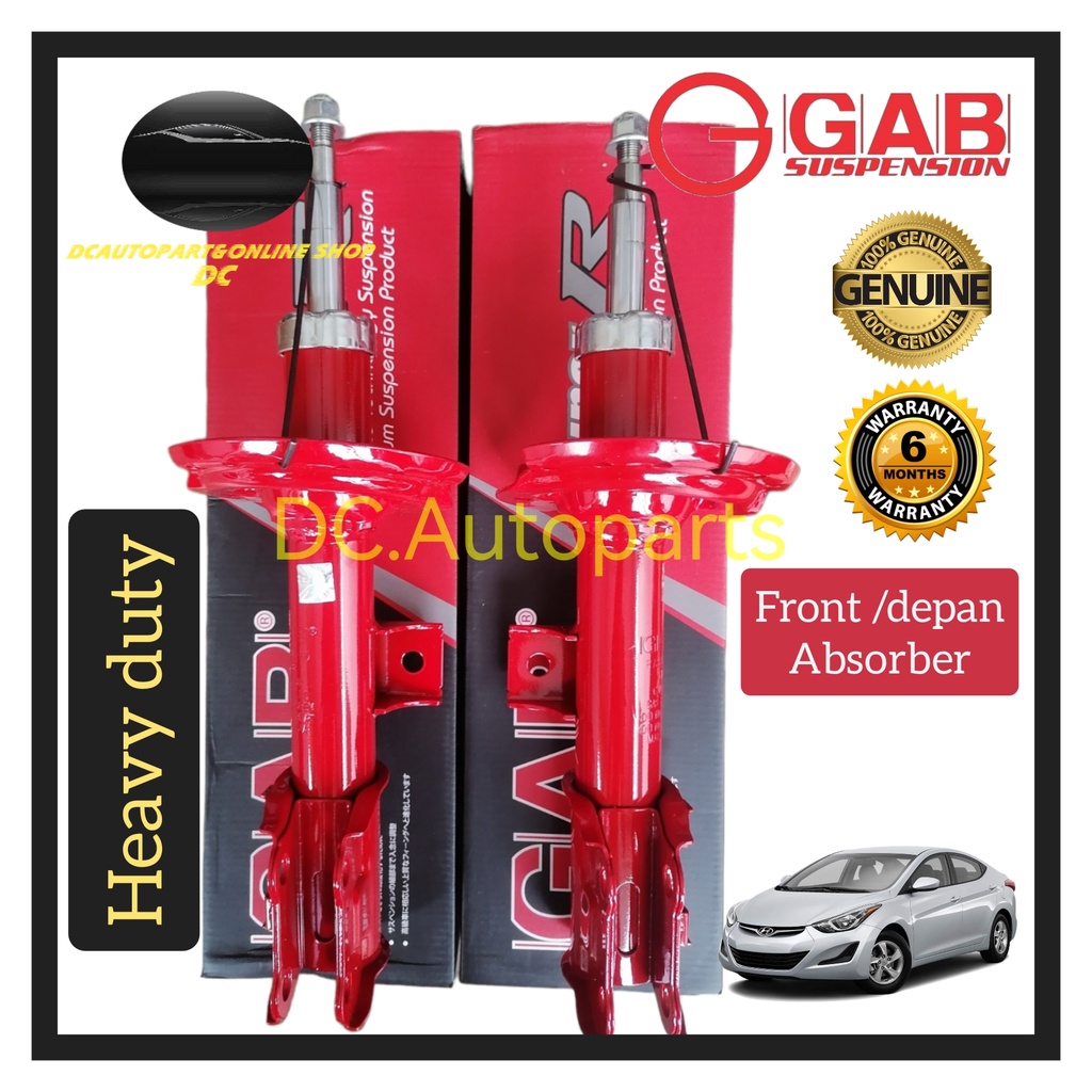 ORIGINAL GAB SUPER R HEAVY DUTY SPORT HYUNDAI ELANTRA MD 1.6 1.8 ...