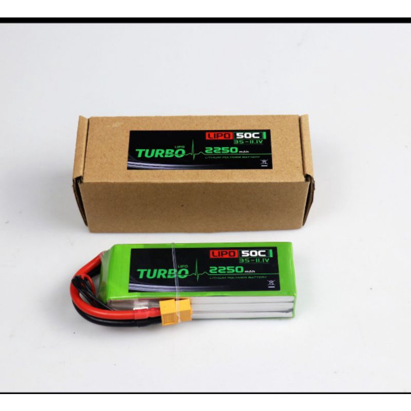 SIGP Batteria Lipo 11.1V 2250mAh 40C 3S Con Spina XT60 – Per Droni, Aerei RC, Elicotteri E Quadricotteri - 3
