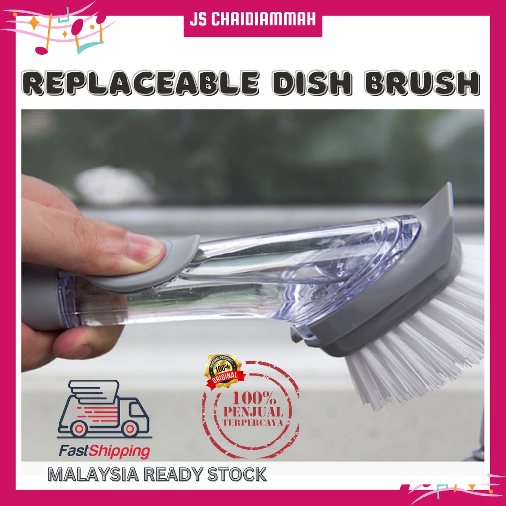 Dropship Kitchen Dish Cleaning Brushes Automatic Soap Liquid