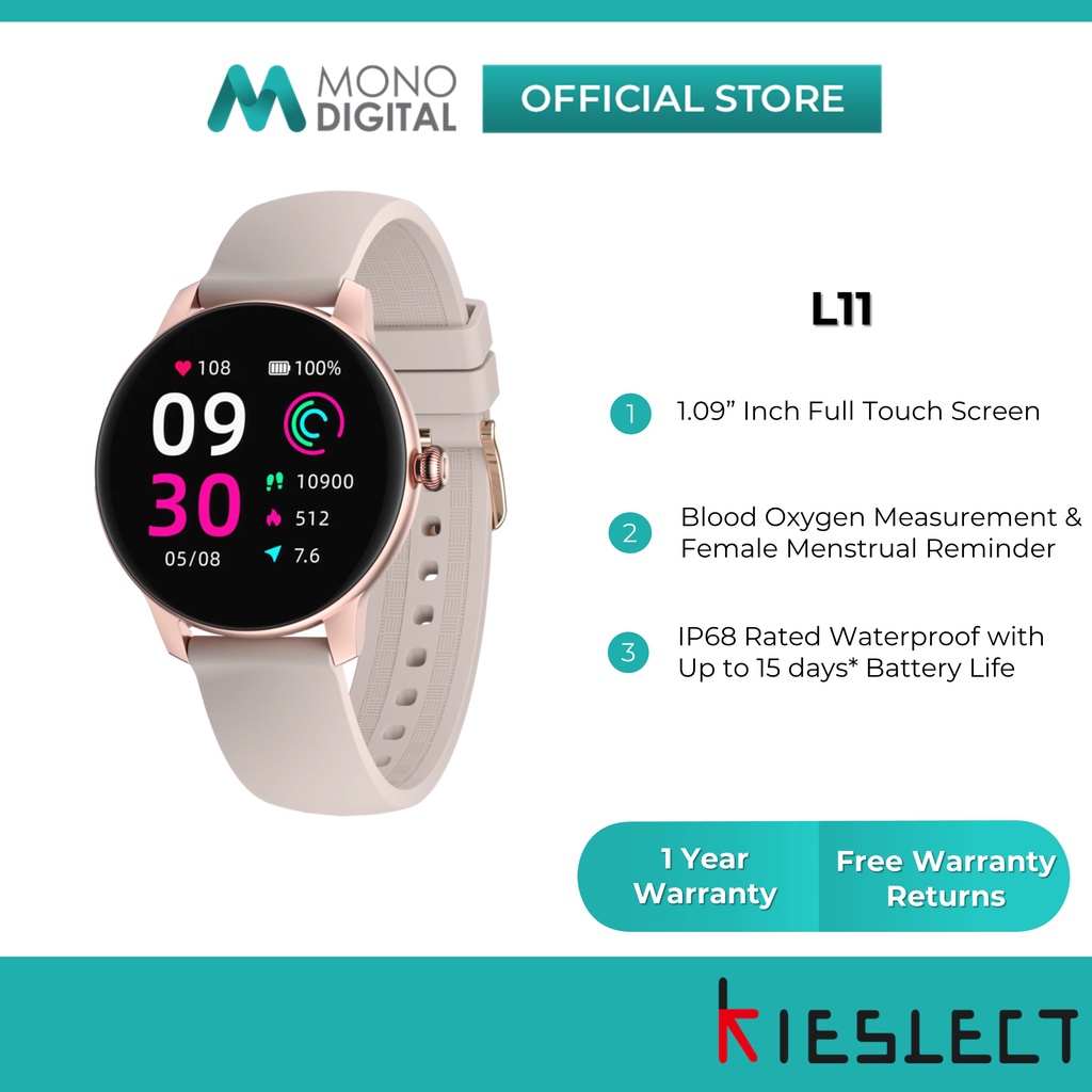 Kieslect L11 Lady Smartwatch Inch Full Touch Screen