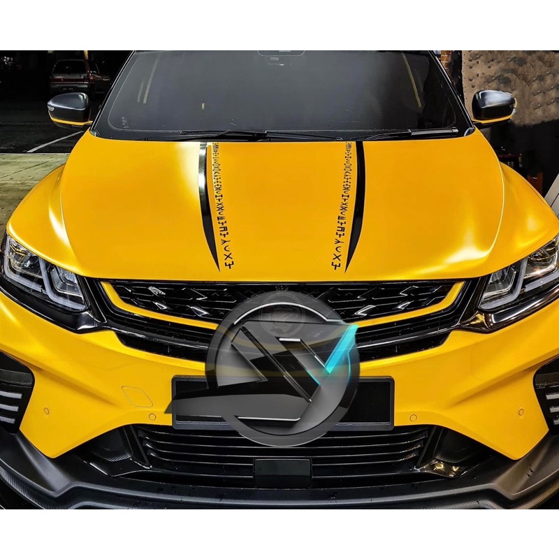 (Ready Stock)S97 2pc Toyota Cross Car Vinyl Decal Sticker