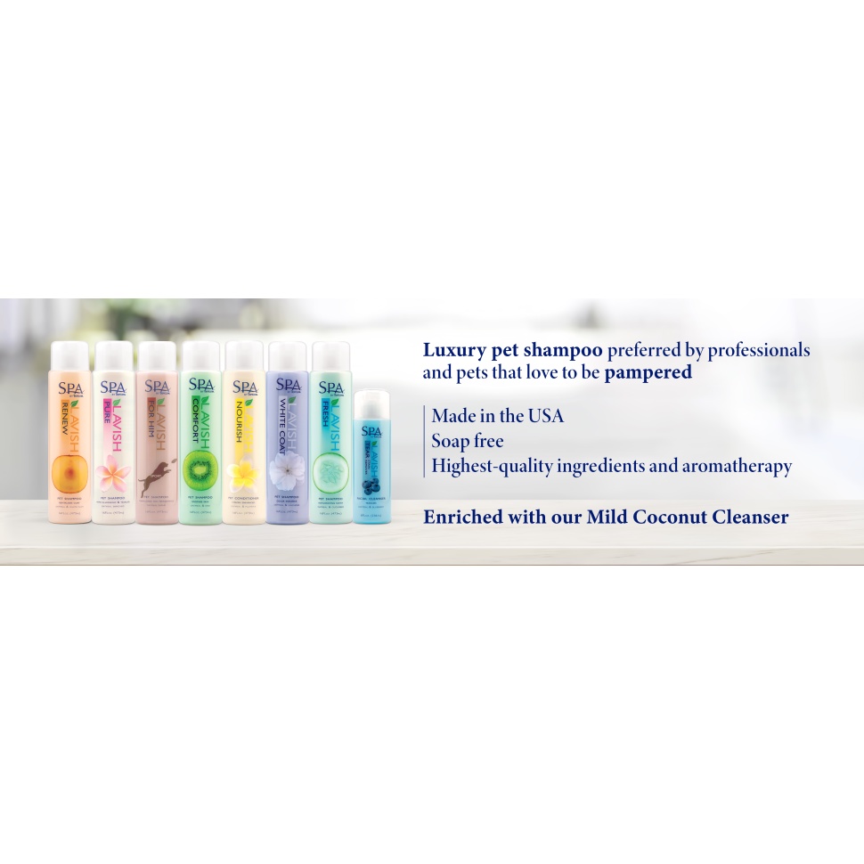 SPA By Tropiclean Lavish Pet Shampoo/Conditioner 473ml Shopee Malaysia