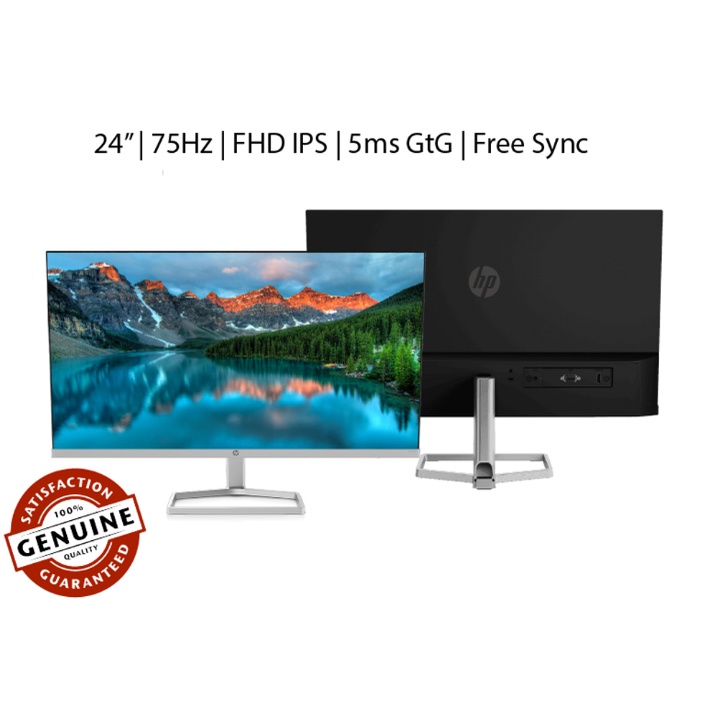HP M24F Monitor 1080P 75hz Flat IPS AMDFreeSync | Shopee Malaysia