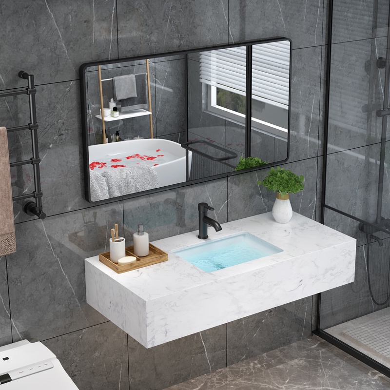 XH}Bathroom Table Wash Basin Hand Washing Basin Cabinet Combination ...