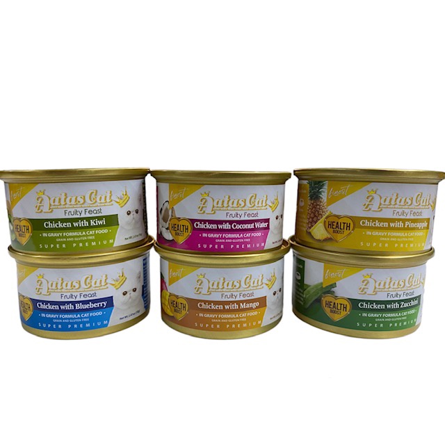 Aatas Fruity Feast In Gravy Formula Cat Food 70g Shopee Malaysia