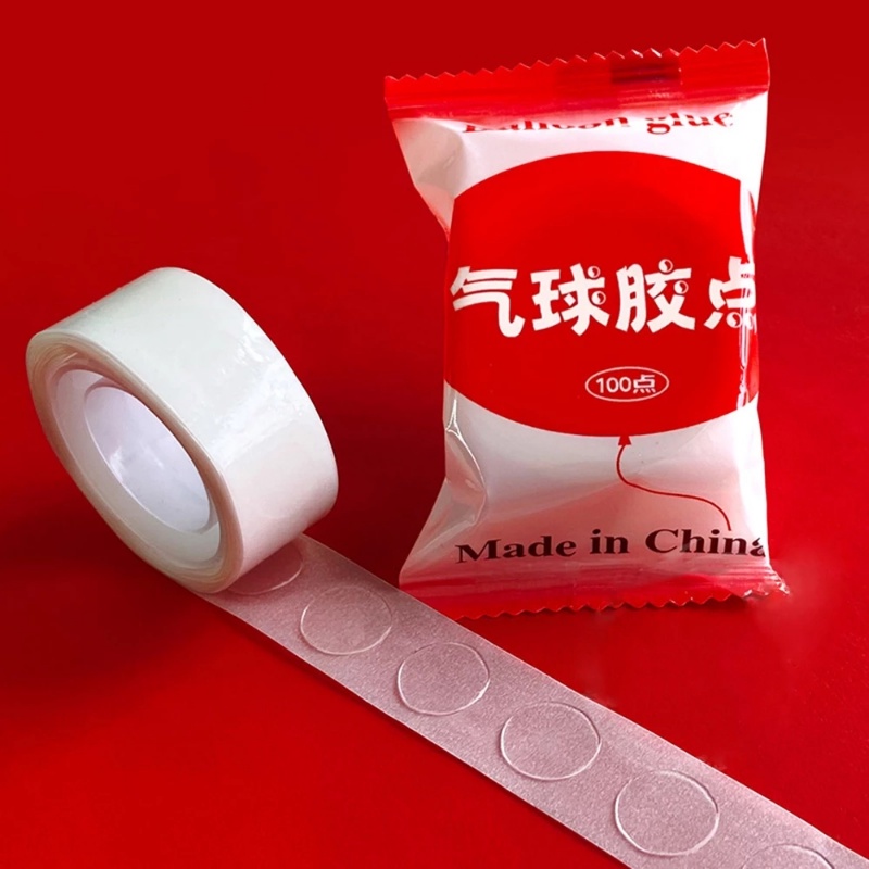 Hot Sale 500 Balloon Glue Dots To Attach Balloons To Ceiling or Wall ...