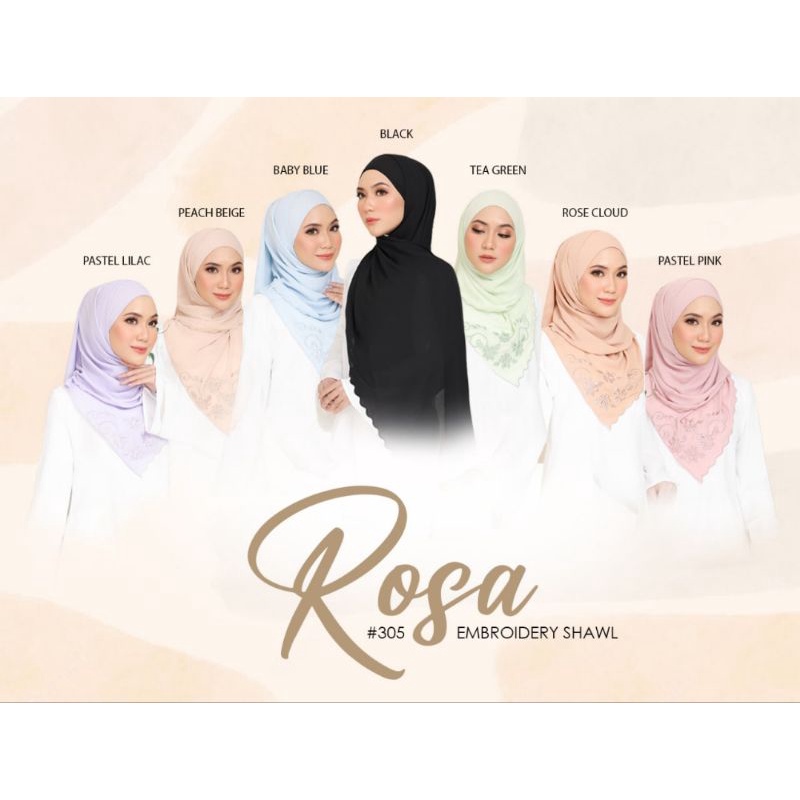 SERIKANDI LOOSE SHAWL IN COKLAT